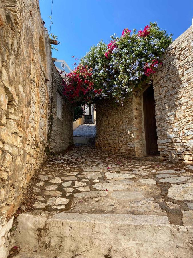 Little Blue In Chorio, Symi Villa ภายนอก รูปภาพ